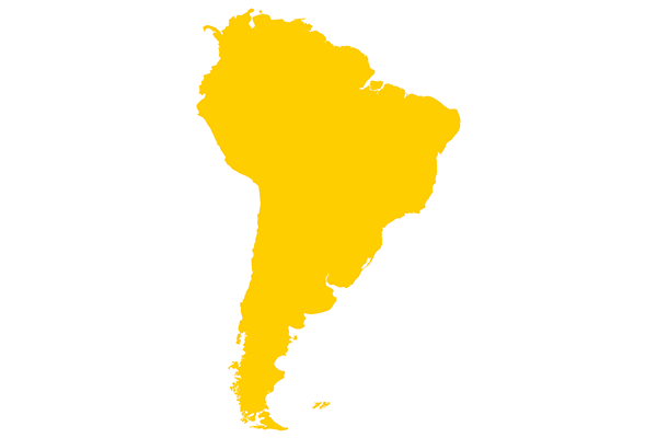 South America map