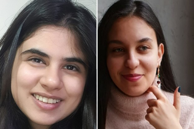 Sara and Reem, pharmacy students