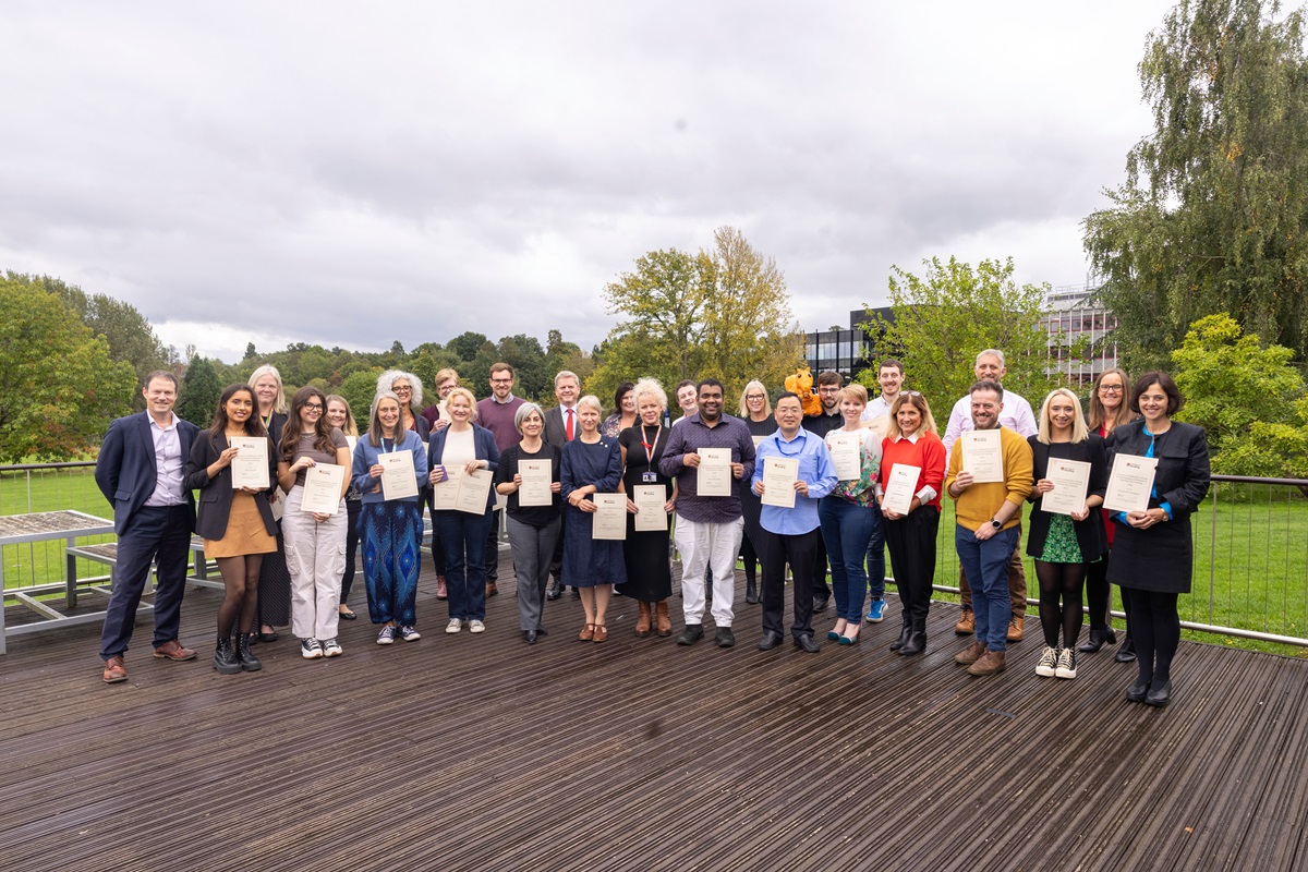 award winners at the Celebration of Teaching & Learning event in September 2024