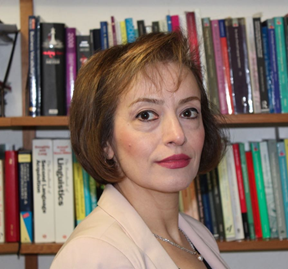 professor parvaneh tavakoli portrait