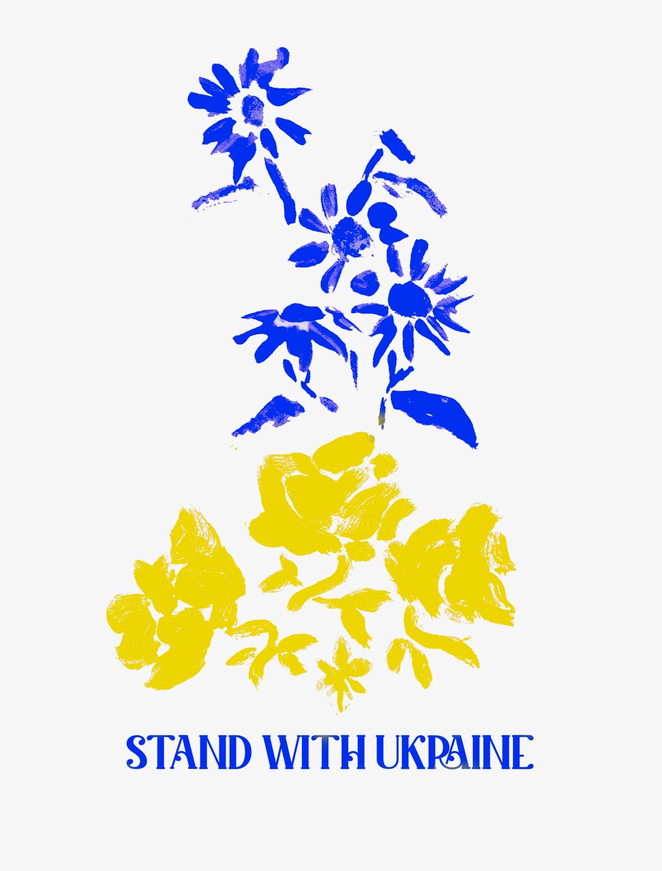 Artists for Ukraine print