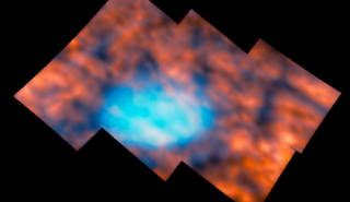 Jupiter’s atmosphere around the Great Red Spot (NIRSpec image)