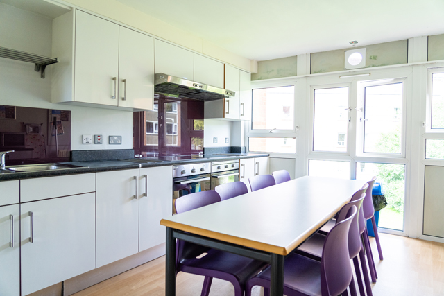 Communal kitchen area