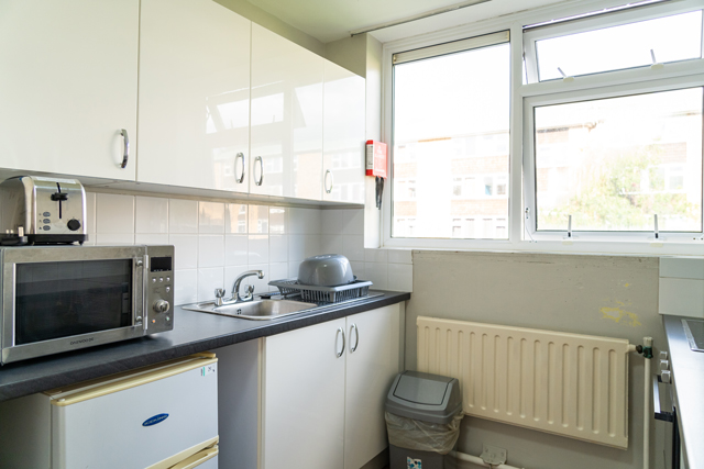 Kitchen in Wessex Halls flat