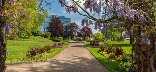 Forbury Gardens in Reading