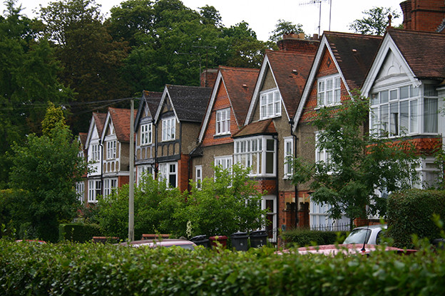 Row of terraced houses